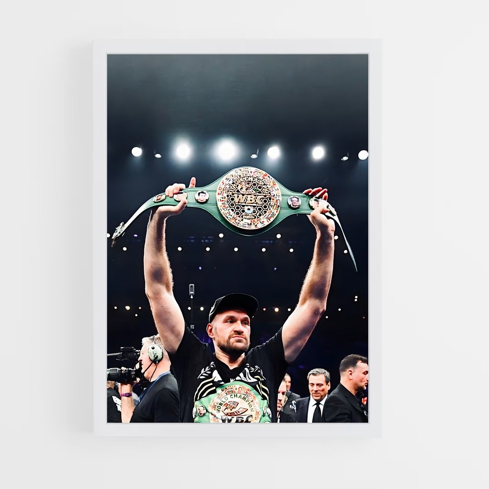 Poster Tyson fury (vue 3)